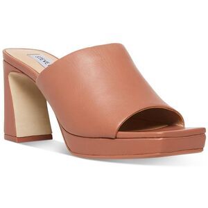 Steve Madden Tan Block Heel Sandals